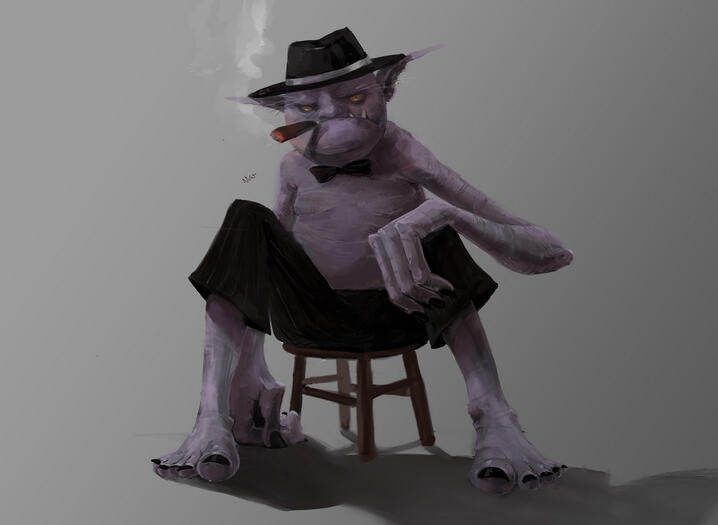 Mobster Boggle! — NPC for a D&amp;D campaign, "The Abyss".