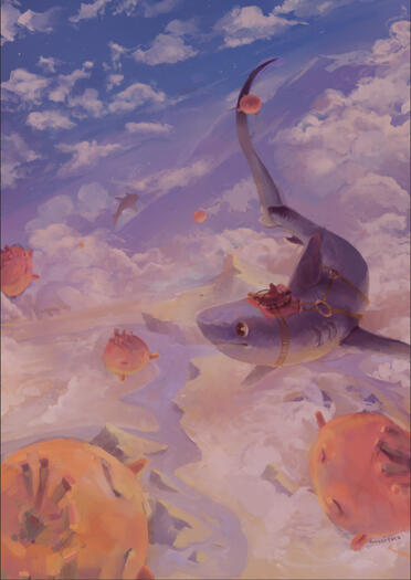 Thresher. Alternate title was "Sky messenger".